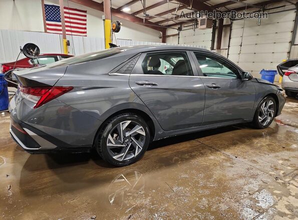 KMHLS4DG8RU653568 2024 HYUNDAI ELANTRA Gray Задня права чверть