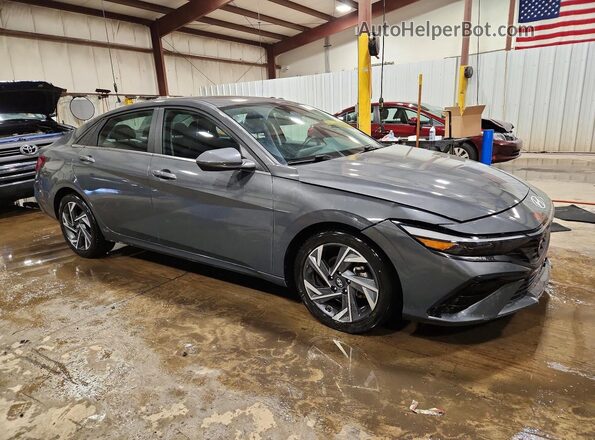 KMHLS4DG8RU653568 2024 HYUNDAI ELANTRA Gray Передня права чверть