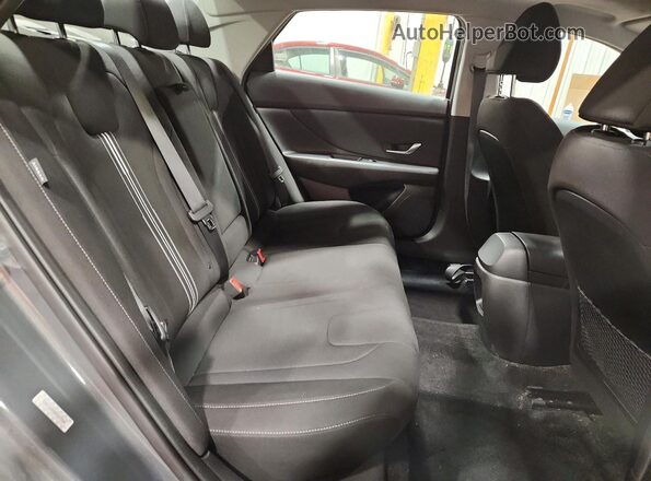 KMHLS4DG8RU653568 2024 HYUNDAI ELANTRA Gray Вид задніх сидінь