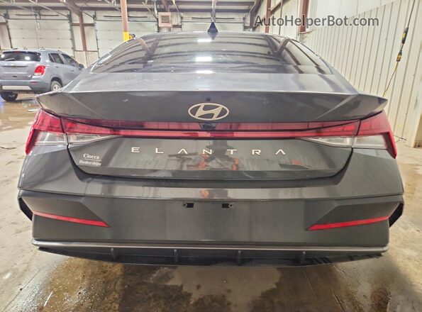 KMHLS4DG8RU699840 2024 HYUNDAI ELANTRA Серый Вид сзади