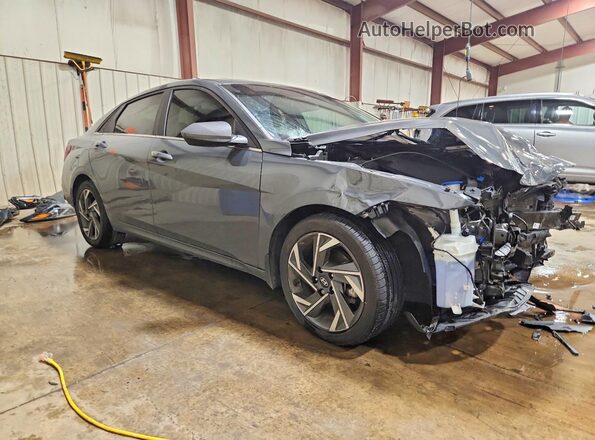 KMHLS4DG8RU699840 2024 HYUNDAI ELANTRA Серый Передняя правая четверть