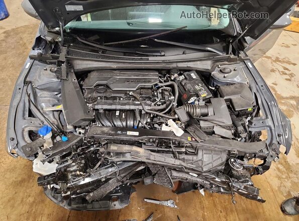 KMHLS4DG8RU699840 2024 HYUNDAI ELANTRA Серый Вид задней части салона