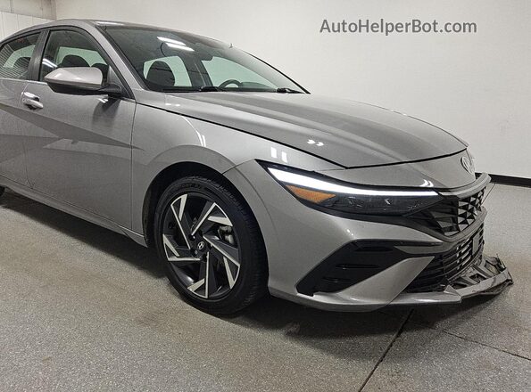 KMHLS4DG8SU890521 2025 HYUNDAI ELANTRA Gray 