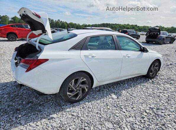 KMHLS4DG8SU906071 2025 HYUNDAI ELANTRA Белый Задняя правая четверть