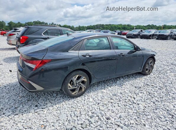 KMHLS4DG8SU918639 2025 HYUNDAI ELANTRA Черный Задняя правая четверть