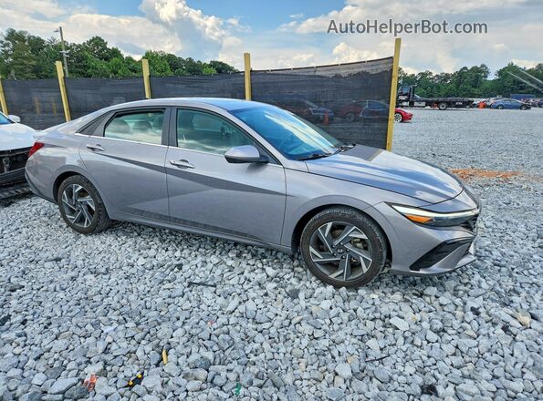 KMHLS4DG9RU670217 2024 HYUNDAI ELANTRA Silver Передня права чверть