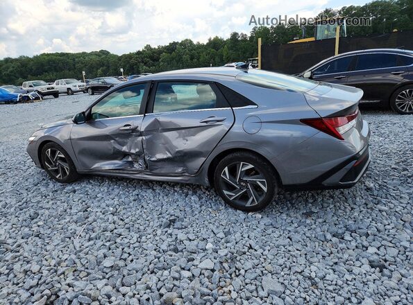 KMHLS4DG9RU670217 2024 HYUNDAI ELANTRA Silver Задня ліва чверть