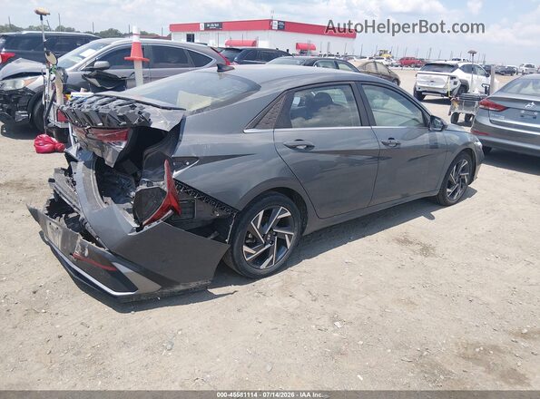 KMHLS4DG9RU771029 2024 HYUNDAI ELANTRA Blue უკანა მარჯვენა