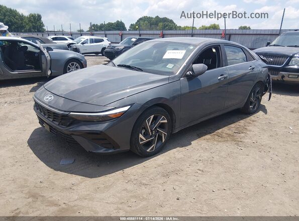 KMHLS4DG9RU771029 2024 HYUNDAI ELANTRA Blue წინა მარცხენა ხედი სამი მეოთხედიდან
