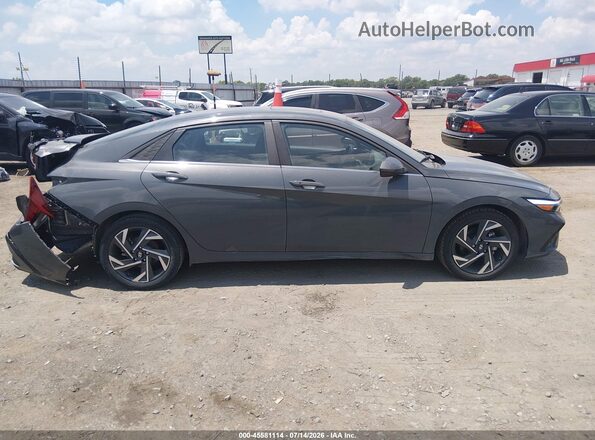 KMHLS4DG9RU771029 2024 HYUNDAI ELANTRA Blue უკანა სალონის ხედი