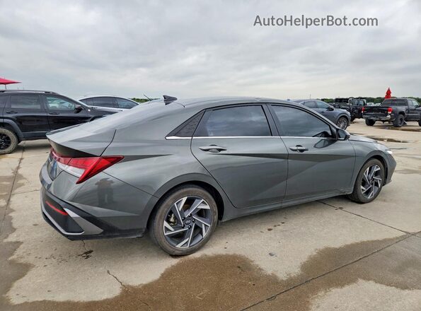 KMHLS4DG9RU828474 2024 HYUNDAI ELANTRA Gray Trasero derecho