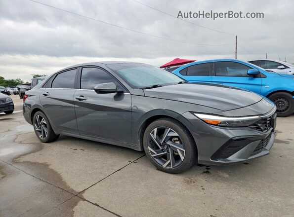 KMHLS4DG9RU828474 2024 HYUNDAI ELANTRA Gray Delantero derecho