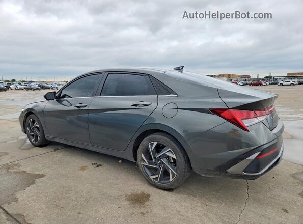 KMHLS4DG9RU828474 2024 HYUNDAI ELANTRA Gray Trasero izquierdo