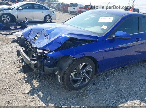 KMHLS4DG9RU838244 2024 HYUNDAI ELANTRA Blue 