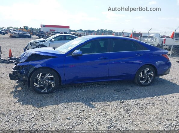 KMHLS4DG9RU838244 2024 HYUNDAI ELANTRA Blue 