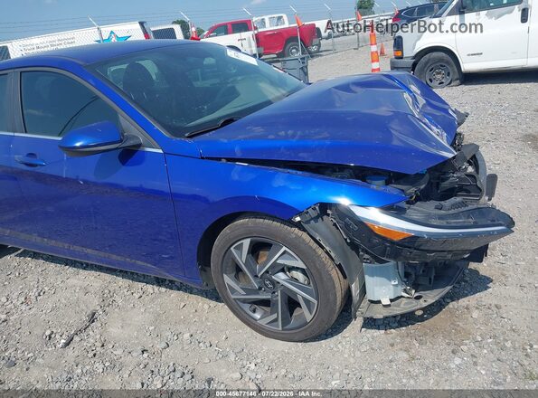 KMHLS4DG9RU838244 2024 HYUNDAI ELANTRA Blue 
