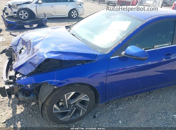 KMHLS4DG9RU838244 2024 HYUNDAI ELANTRA Blue 