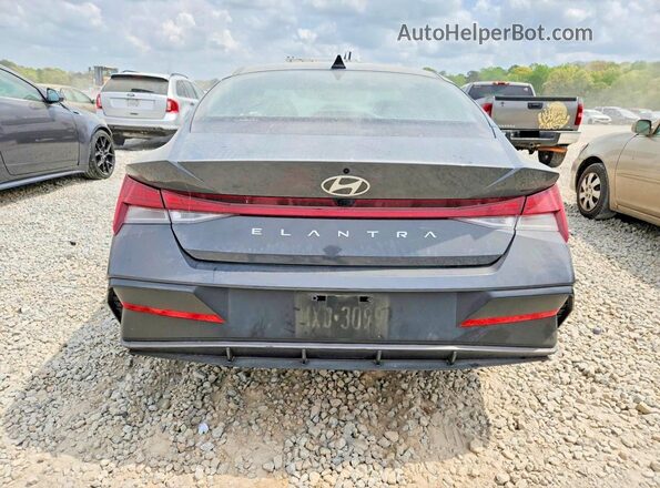 KMHLS4DG9SU022852 2025 HYUNDAI ELANTRA Gray Widok z tyłu