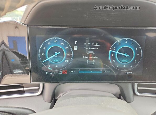 KMHLS4DG9SU022852 2025 HYUNDAI ELANTRA Gray Widok zestawu wskaźników