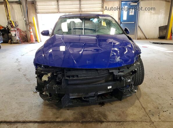 KMHLS4DG9SU033995 2025 HYUNDAI ELANTRA Blue წინა ხედი