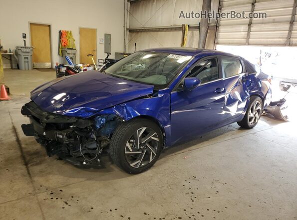 KMHLS4DG9SU033995 2025 HYUNDAI ELANTRA Blue 