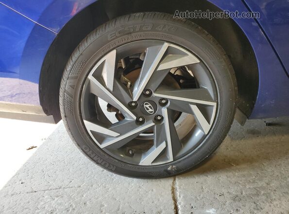KMHLS4DG9SU033995 2025 HYUNDAI ELANTRA Blue 