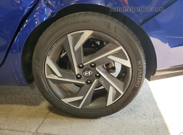 KMHLS4DG9SU033995 2025 HYUNDAI ELANTRA Blue 