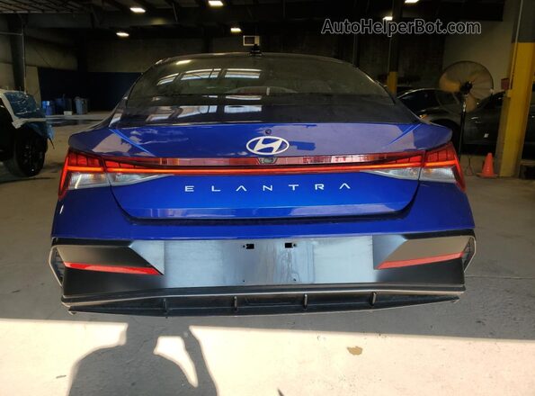 KMHLS4DG9SU033995 2025 HYUNDAI ELANTRA Blue 