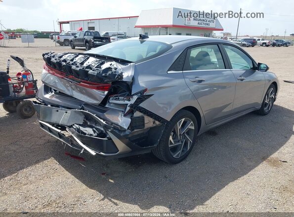 KMHLS4DG9SU921128 2025 HYUNDAI ELANTRA Silver Trasero derecho