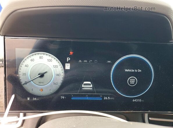 KMHLS4DGXRU681971 2024 HYUNDAI ELANTRA Silver Вид щитка приладів