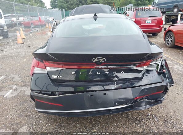 KMHLS4DGXRU759049 2024 HYUNDAI ELANTRA Black Դիմացի տեսք