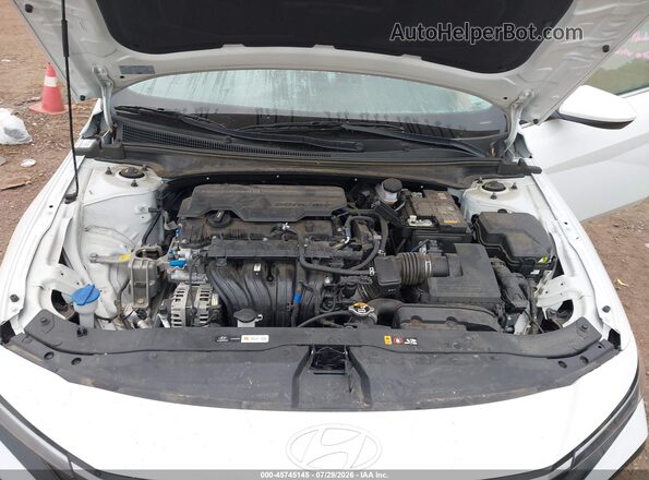KMHLS4DGXSU871419 2025 HYUNDAI ELANTRA White Widok z tyłu