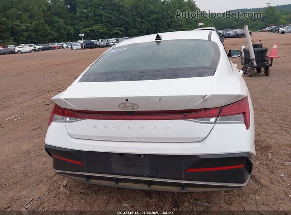 KMHLS4DGXSU871419 2025 HYUNDAI ELANTRA White 