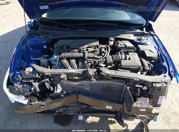 KMHLS4DGXSU888737 2025 HYUNDAI ELANTRA Blue Rear view