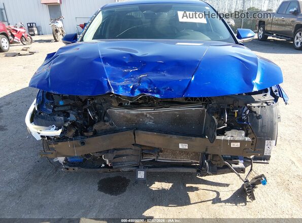 KMHLS4DGXSU888737 2025 HYUNDAI ELANTRA Blue Front view