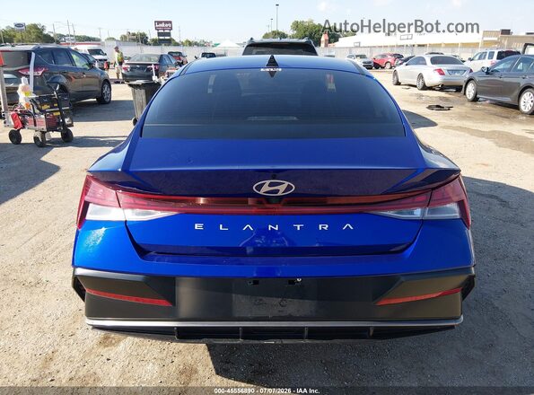 KMHLS4DGXSU888737 2025 HYUNDAI ELANTRA Blue 