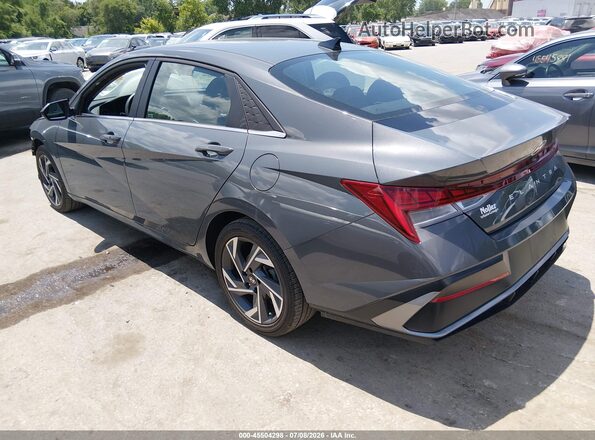 KMHLS4DGXSU894070 2025 HYUNDAI ELANTRA Gray უკანა მარცხენა