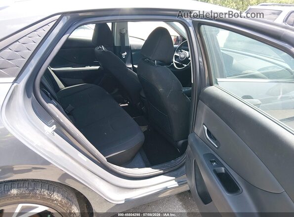 KMHLS4DGXSU894070 2025 HYUNDAI ELANTRA Gray VIN კოდის სტიკერის ხედი