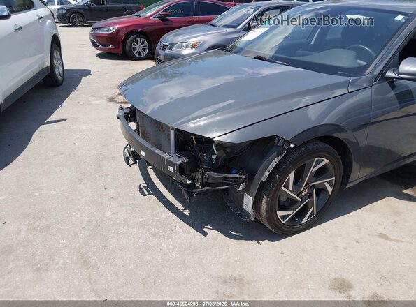 KMHLS4DGXSU894070 2025 HYUNDAI ELANTRA Gray 
