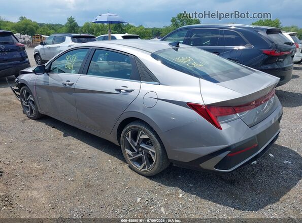 KMHLS4DGXSU937502 2025 HYUNDAI ELANTRA Серый Задняя левая четверть