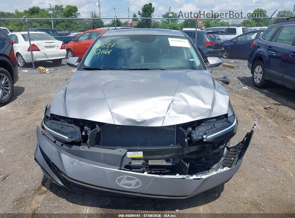 KMHLS4DGXSU937502 2025 HYUNDAI ELANTRA Серый Вид задней части салона