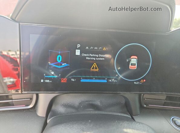 KMHLW4DK0TU036357 2026 HYUNDAI ELANTRA Red Instrument cluster view