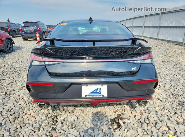KMHLW4DK2TU037042 2026 HYUNDAI ELANTRA Черный Вид сзади