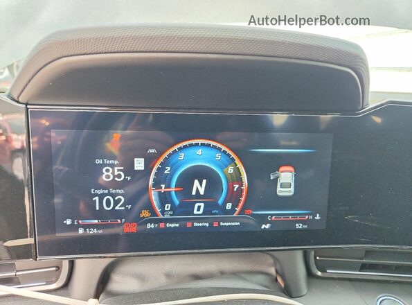 KMHLW4DK2TU037042 2026 HYUNDAI ELANTRA Черный Вид щитка приборов