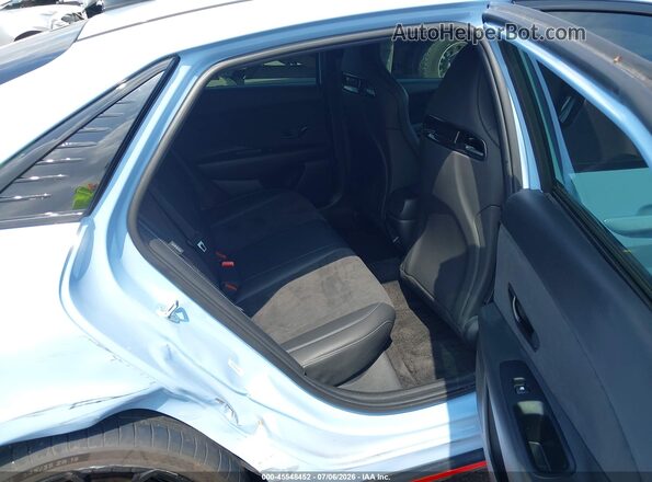 KMHLW4DK4SU028311 2025 HYUNDAI ELANTRA N Синий Вид наклейки с VIN-кодом