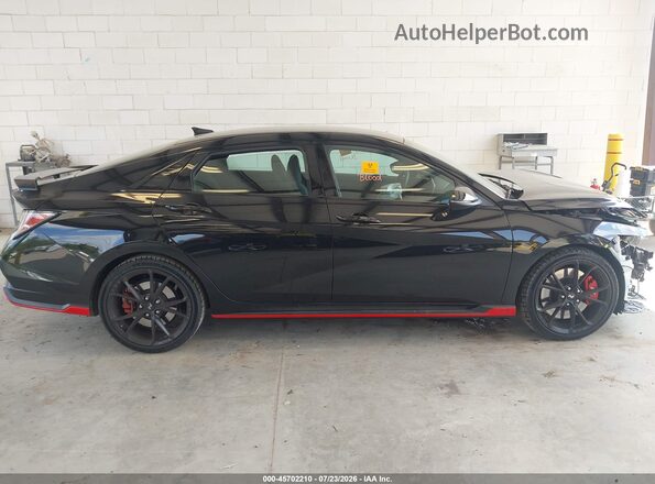 KMHLW4DKXTU038620 2026 HYUNDAI ELANTRA N Black Вид задньої частини салону