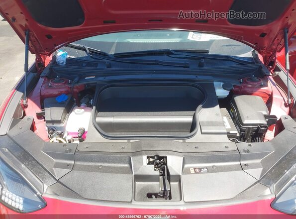 KMHM24AA1SA115712 2025 HYUNDAI IONIQ 6 Red Vista trasera