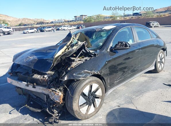 KMHM24AA4SA083600 2025 HYUNDAI IONIQ 6 Black Przód lewy