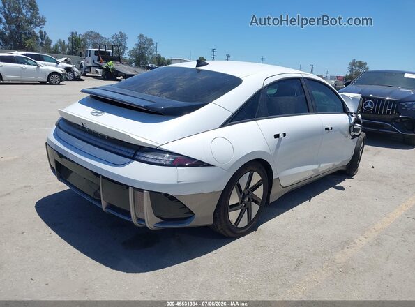 KMHM24AA6SA093917 2025 HYUNDAI IONIQ 6 White Հետևի աջ