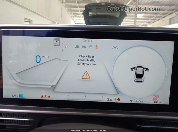 KMHM24AA6SA115706 2025 HYUNDAI IONIQ 6 Red Widok tylnych siedzeń